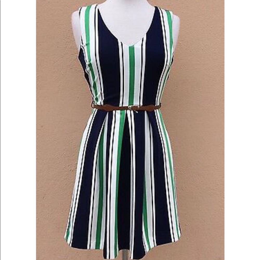 BCX Striped Juniors dress